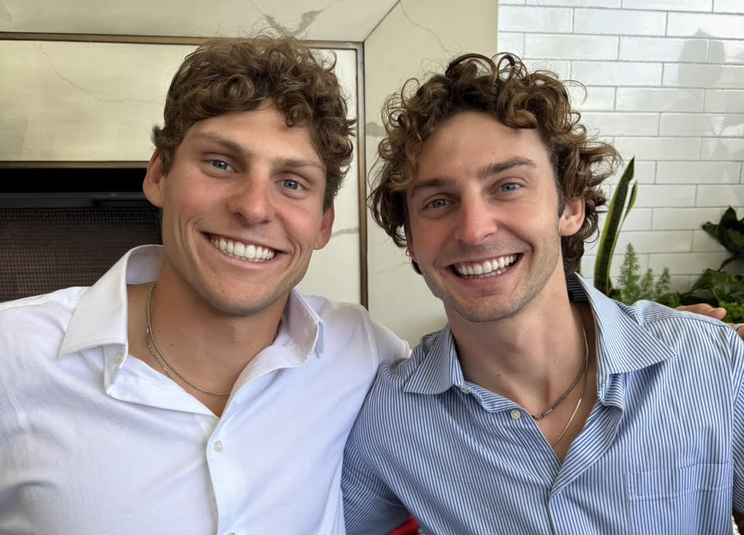 Connor and Tanner Haslinger, co-founders of SuppVis